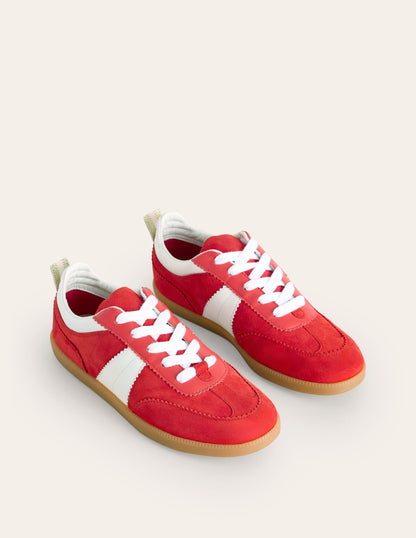 Erin Retro Tennis Sneakers-Red