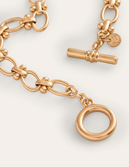 Slim Chain Bracelet-Gold