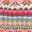 Fair Isle Scarf-Pink