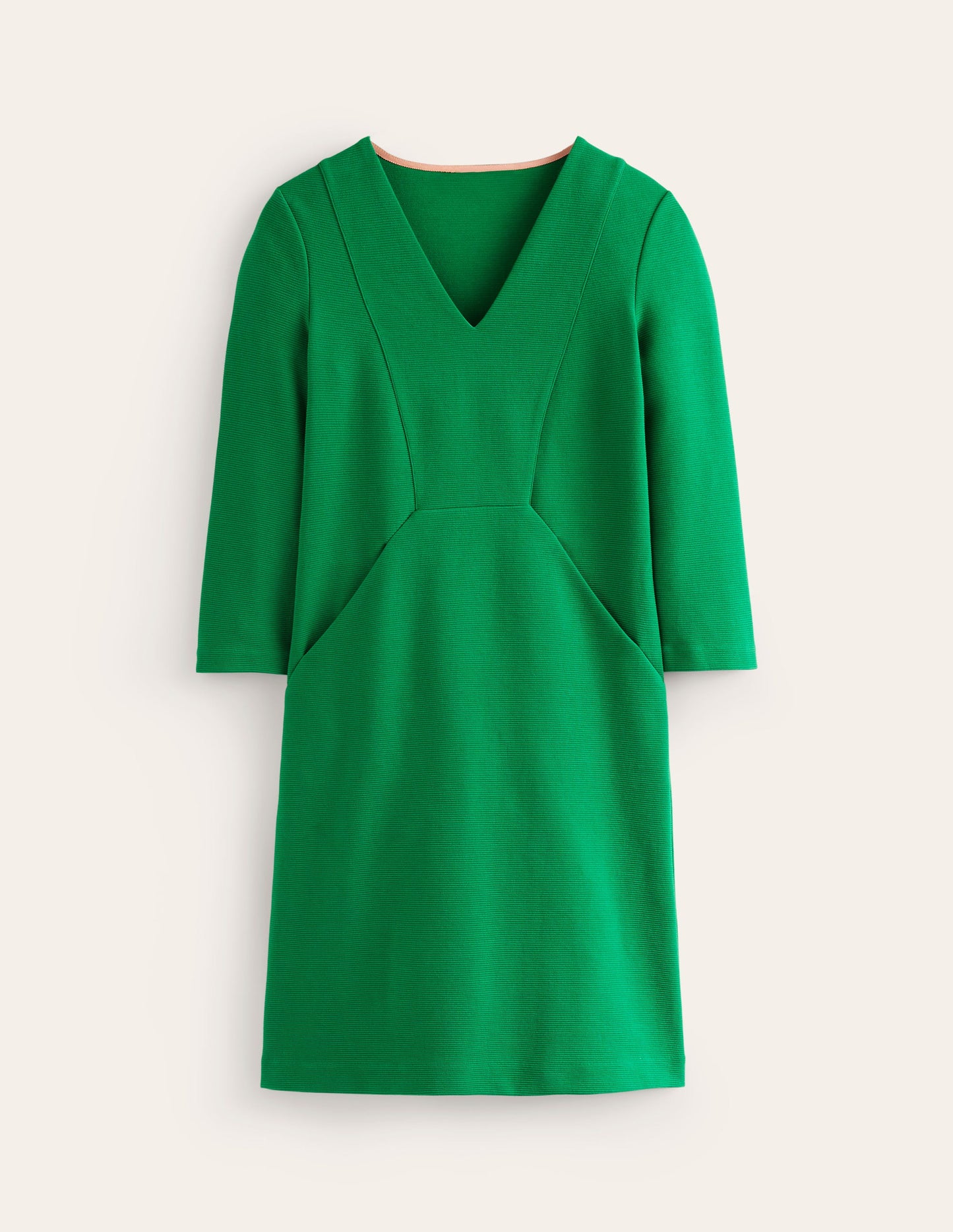 Bronte Ottoman Dress-Rich Emerald