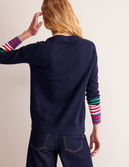 Annie Cardigan-Navy