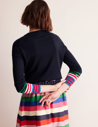 Annie Sweater-Navy