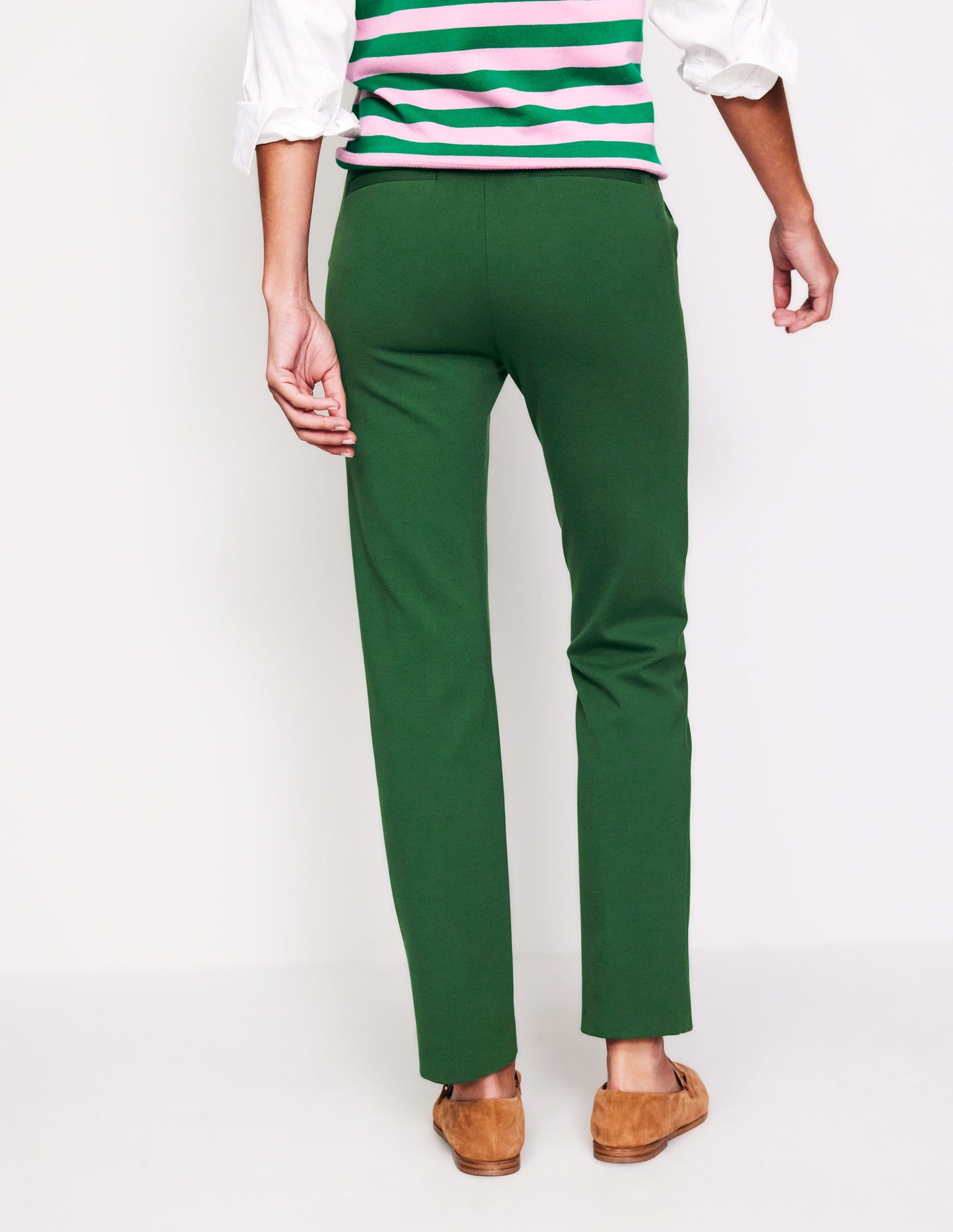 Highgate Ponte Pants-Pine