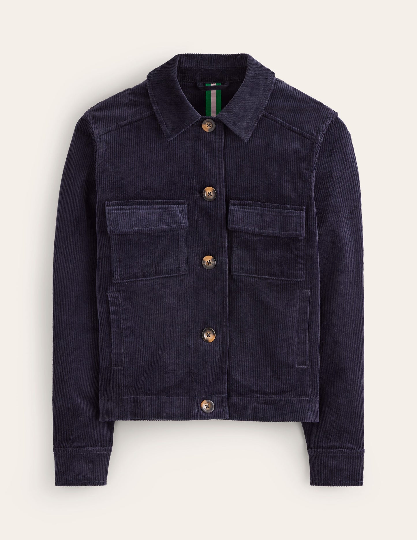 Exeter Cord Jacket-Navy