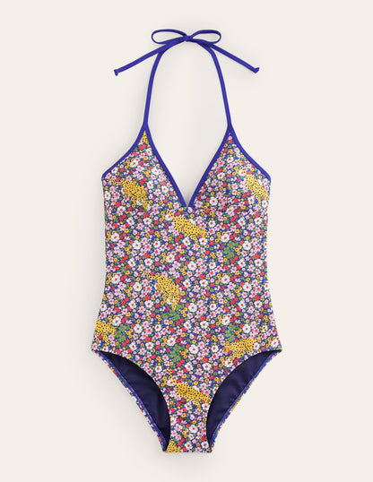 Como String  Swimsuit-Multi, Leopard Bud