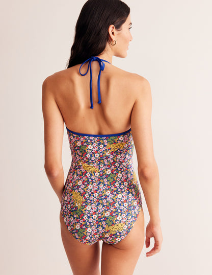 Como String  Swimsuit-Multi, Leopard Bud