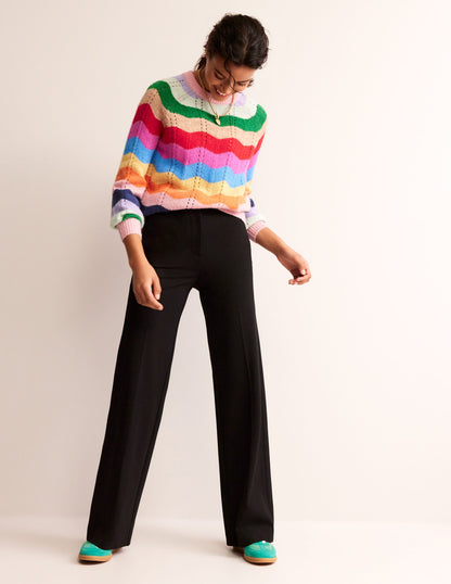 Fluffy Wave Sweater-Multi