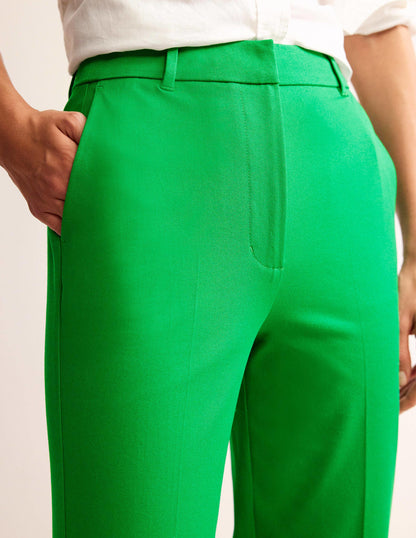 Kew Bi-Stretch Pants-Green Tambourine