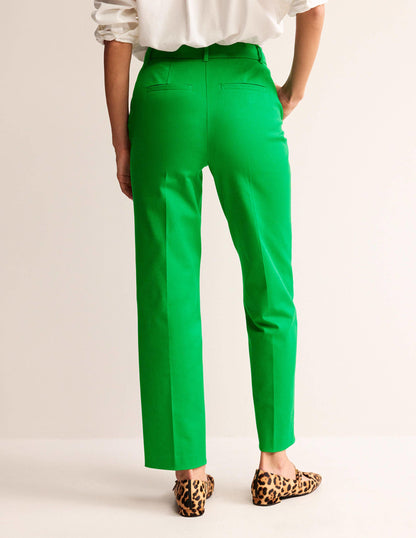 Kew Bi-Stretch Pants-Green Tambourine