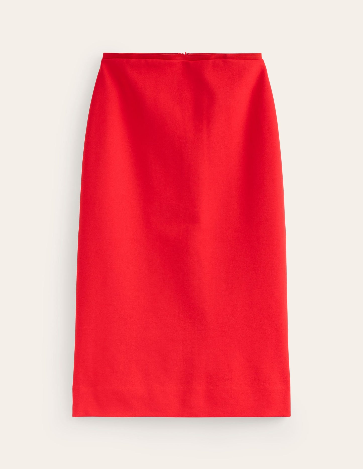 Hampshire Ponte Skirt-Hot Pepper