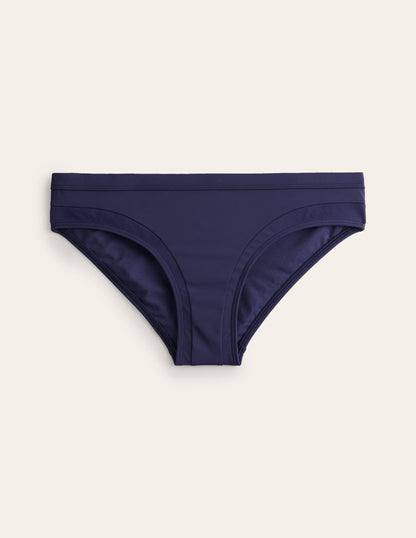 Santorini Bikini Bottoms-French Navy