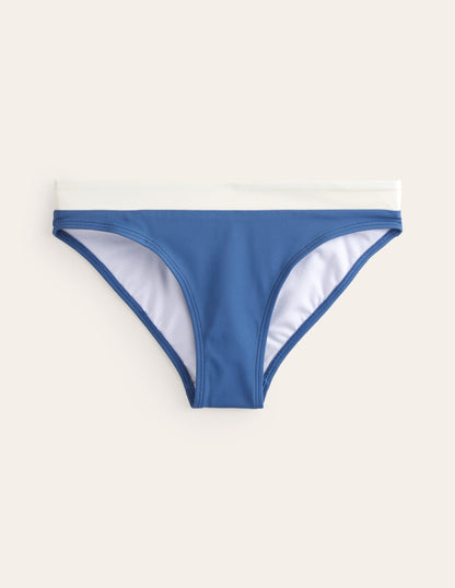 Ithaca Panel Bikini Bottoms-Globe/ Ivory Colourblock