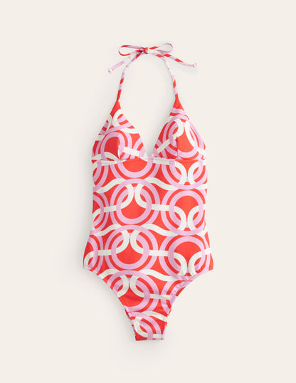 Symi String Swimsuit-Fiesta, Geo Whirl