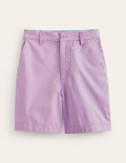 Barnsbury Chino Shorts-Orchid Bloom