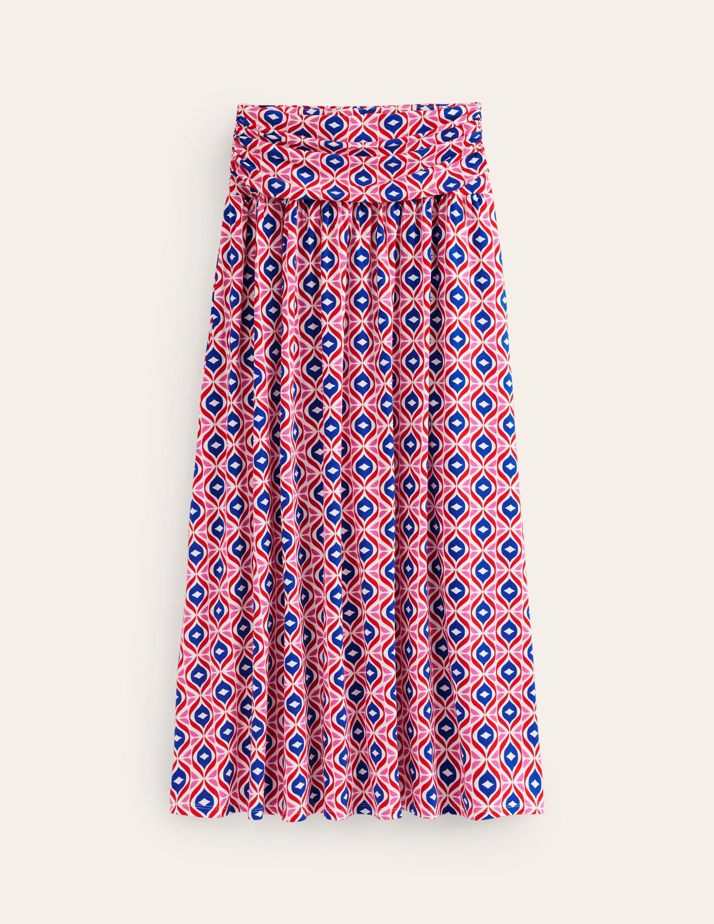 Rosaline Jersey Skirt-Rubicondo, Diamond Wave