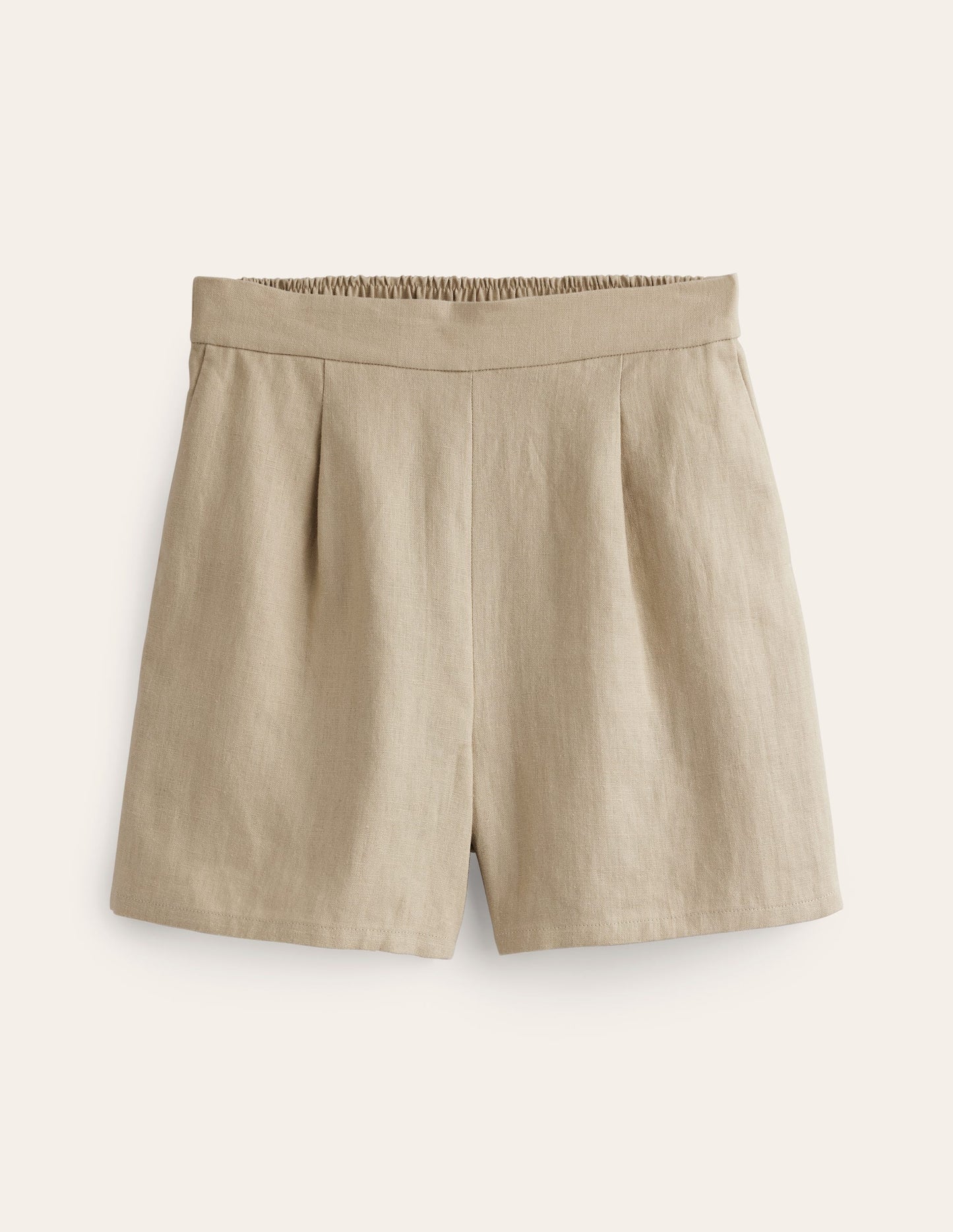 Hampstead Linen Shorts-Neutral