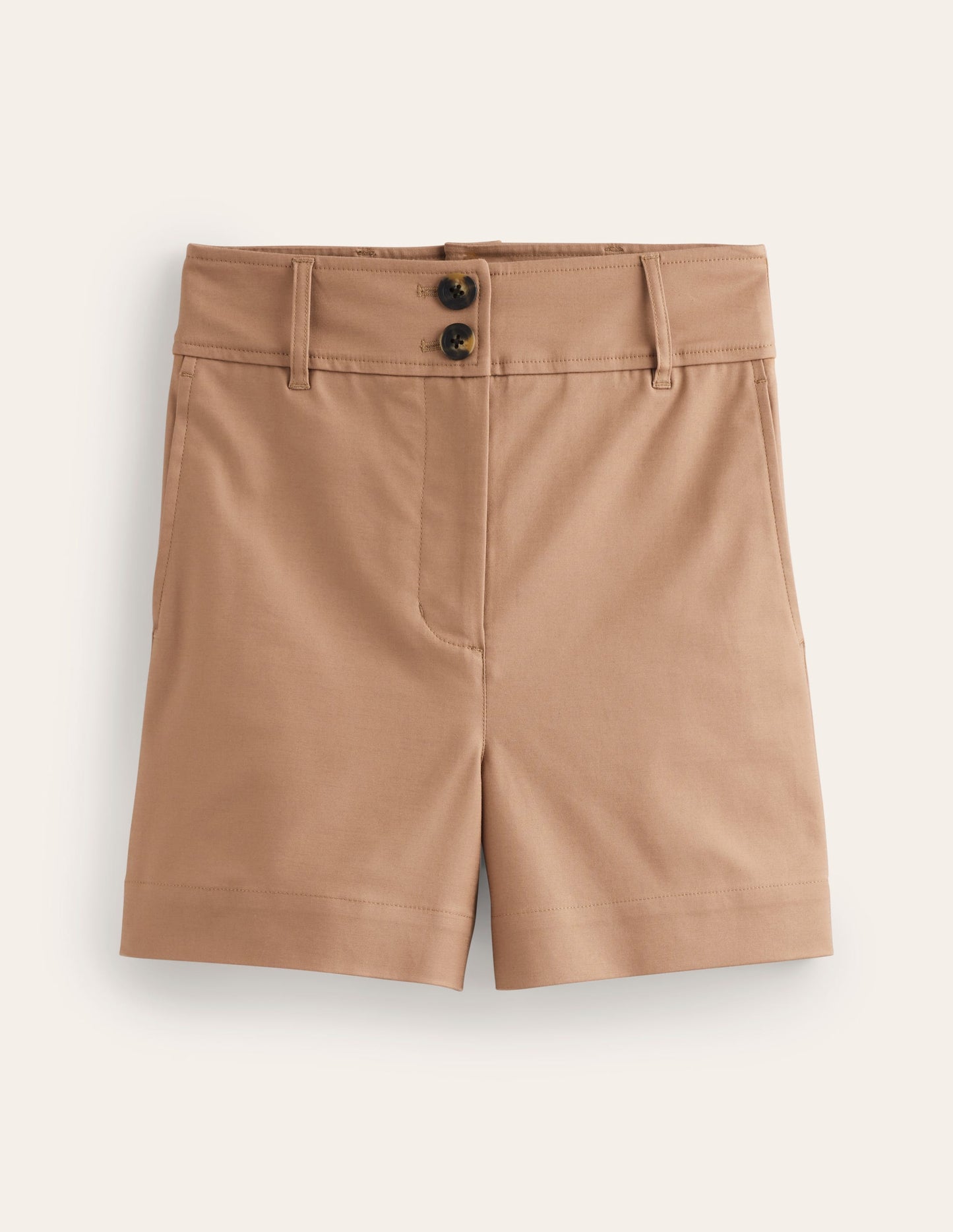 Westbourne Sateen Shorts-Neutral