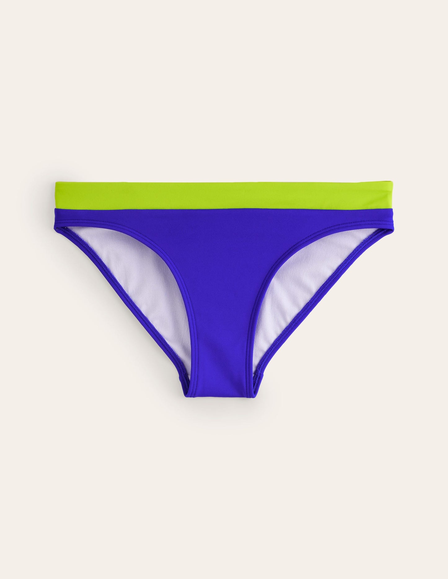 Ithaca Panel Bikini Bottoms-Blue Colourblock