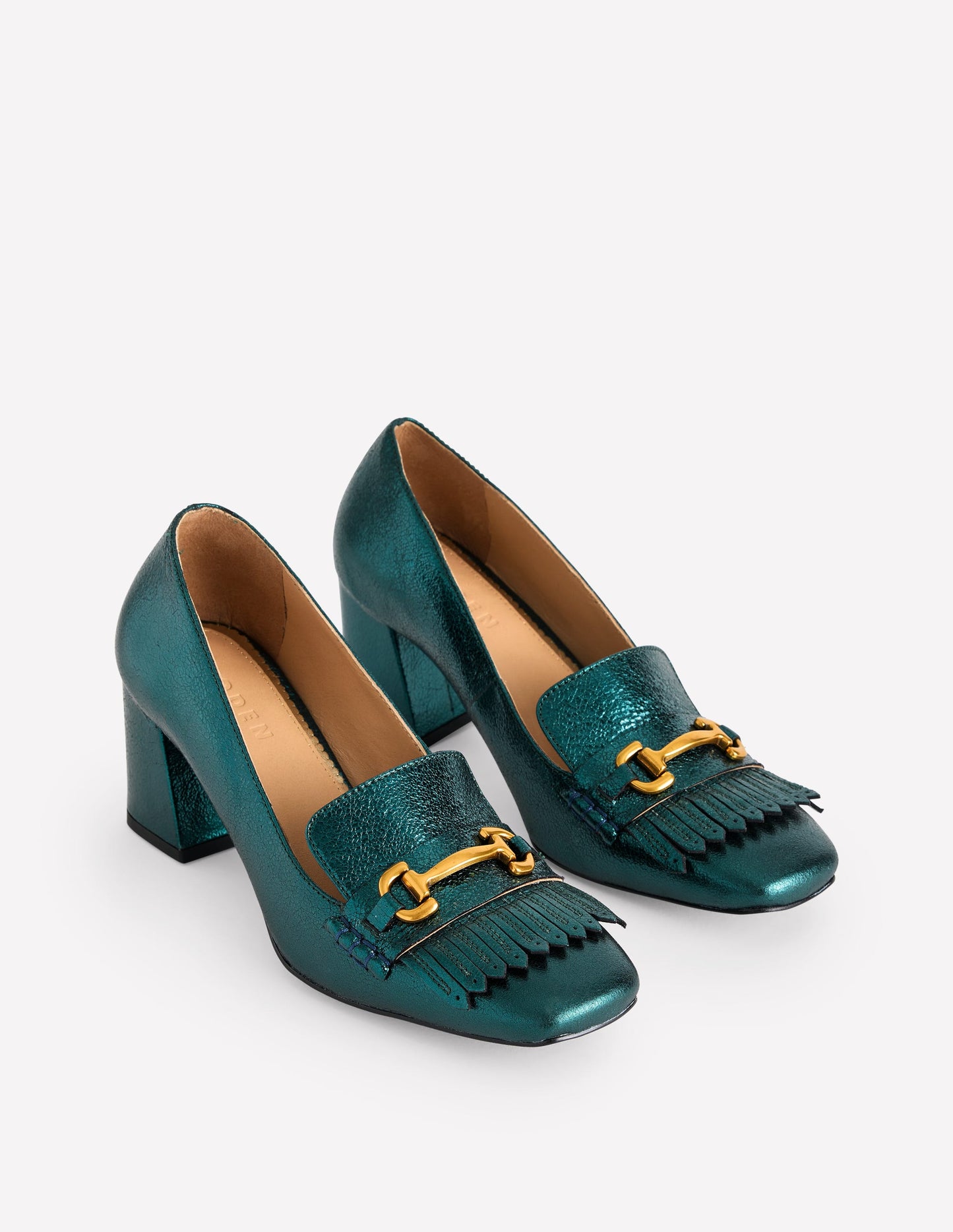 Iris Ghillie Heeled Loafers-Ponderosa Pine