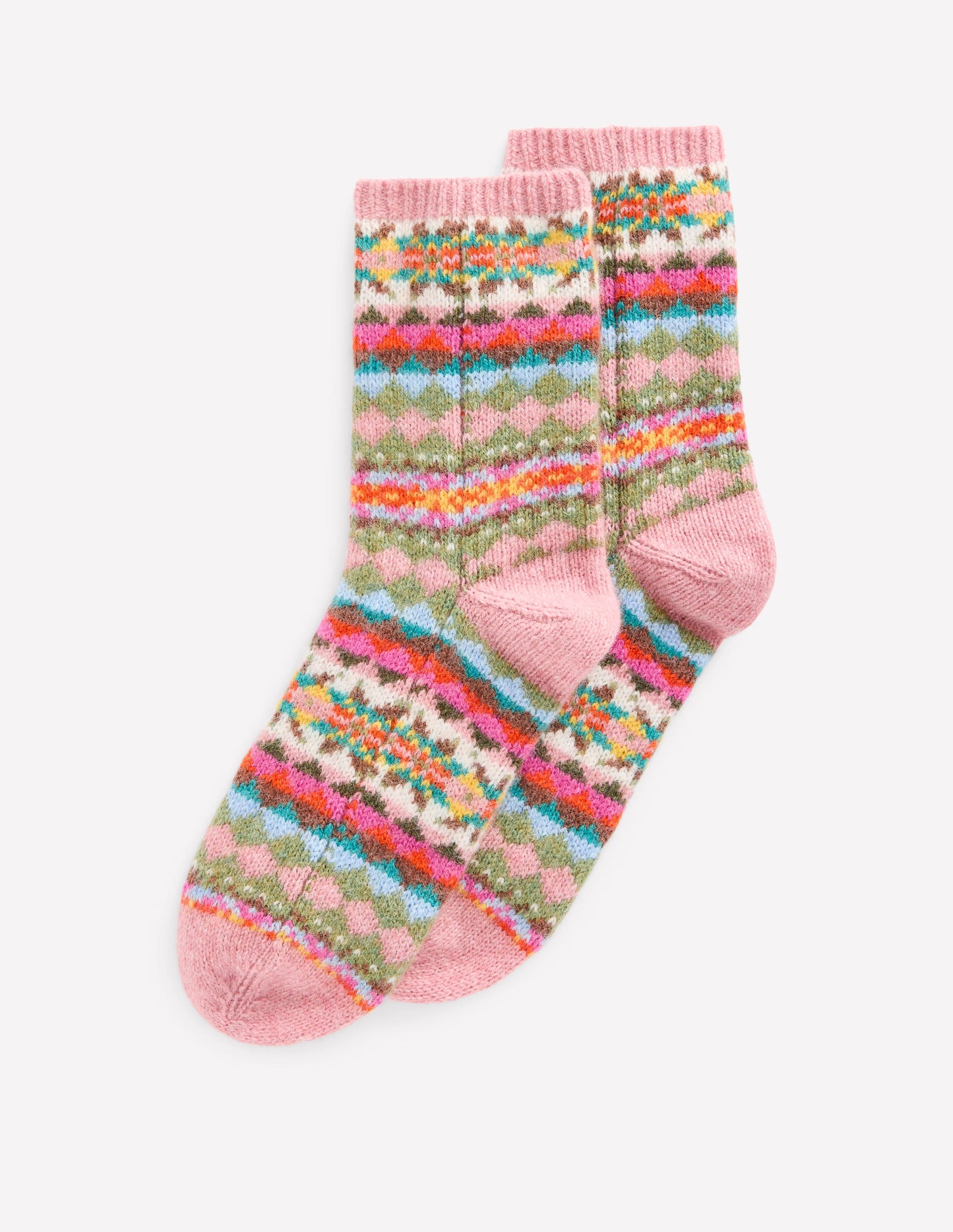 Cosy Fair Isle Socks-FairIsle