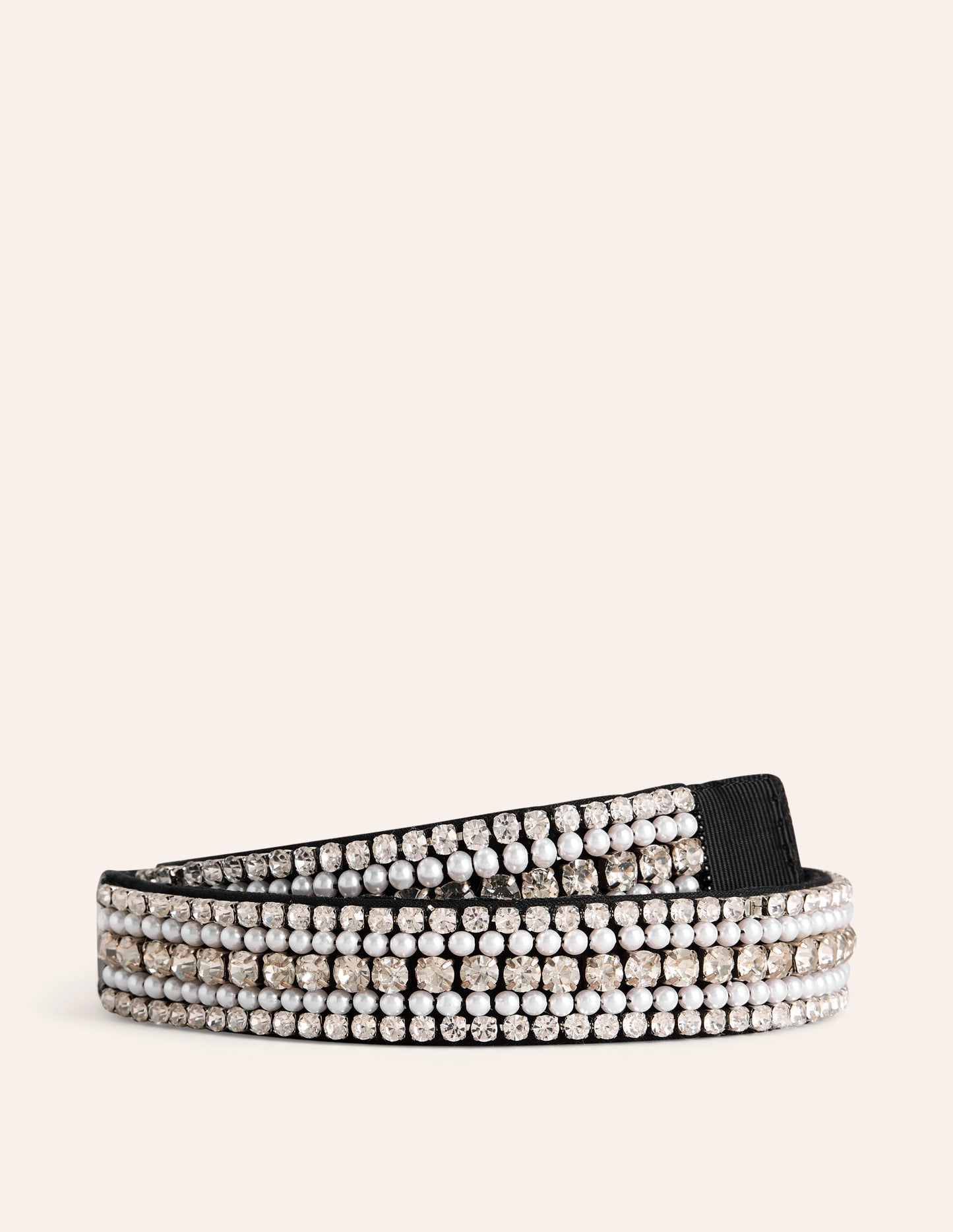 Embellished Waist Belt-Black