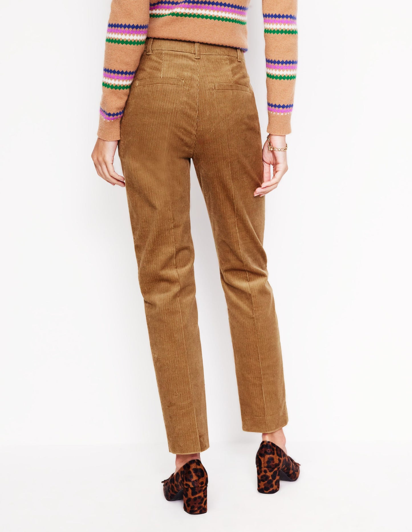 Kew Cord Pants-Camel