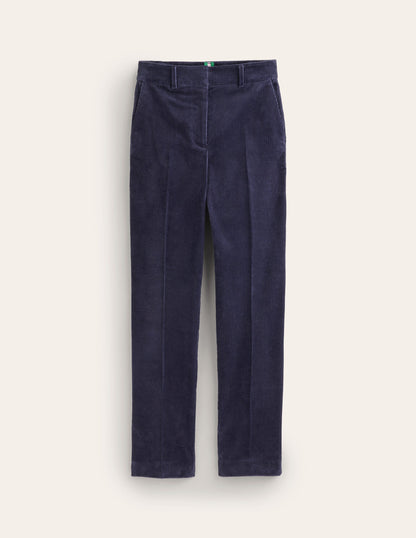 Kew Cord Pants-Navy