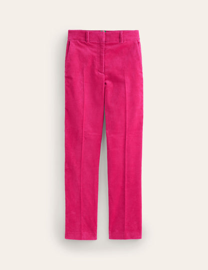 Kew Cord Pants-Cherry Jam