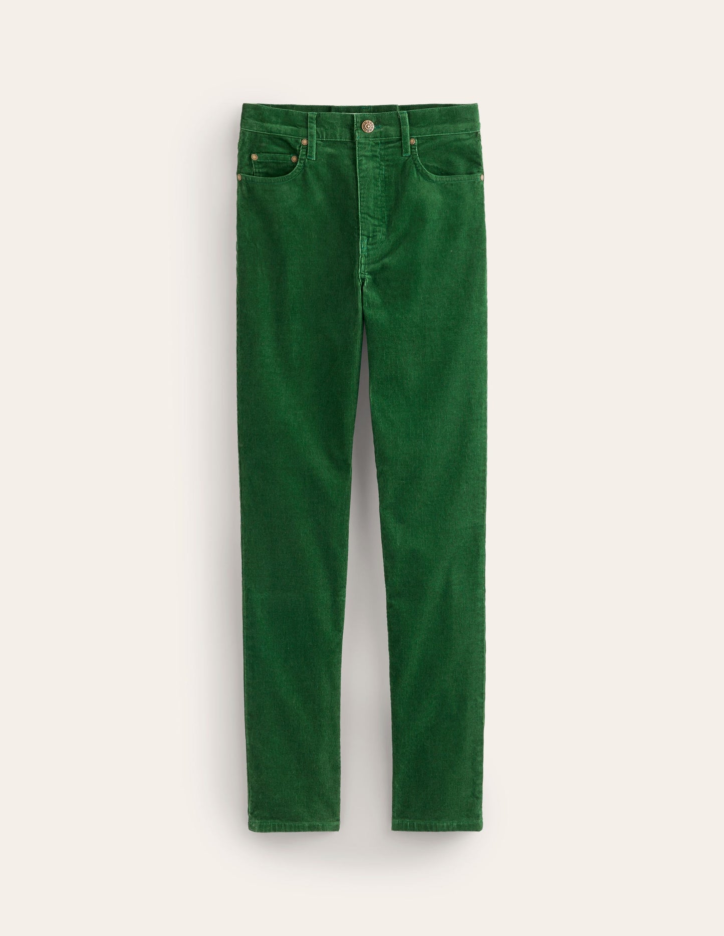 5 Pocket Cord Slim Jeans-Pine