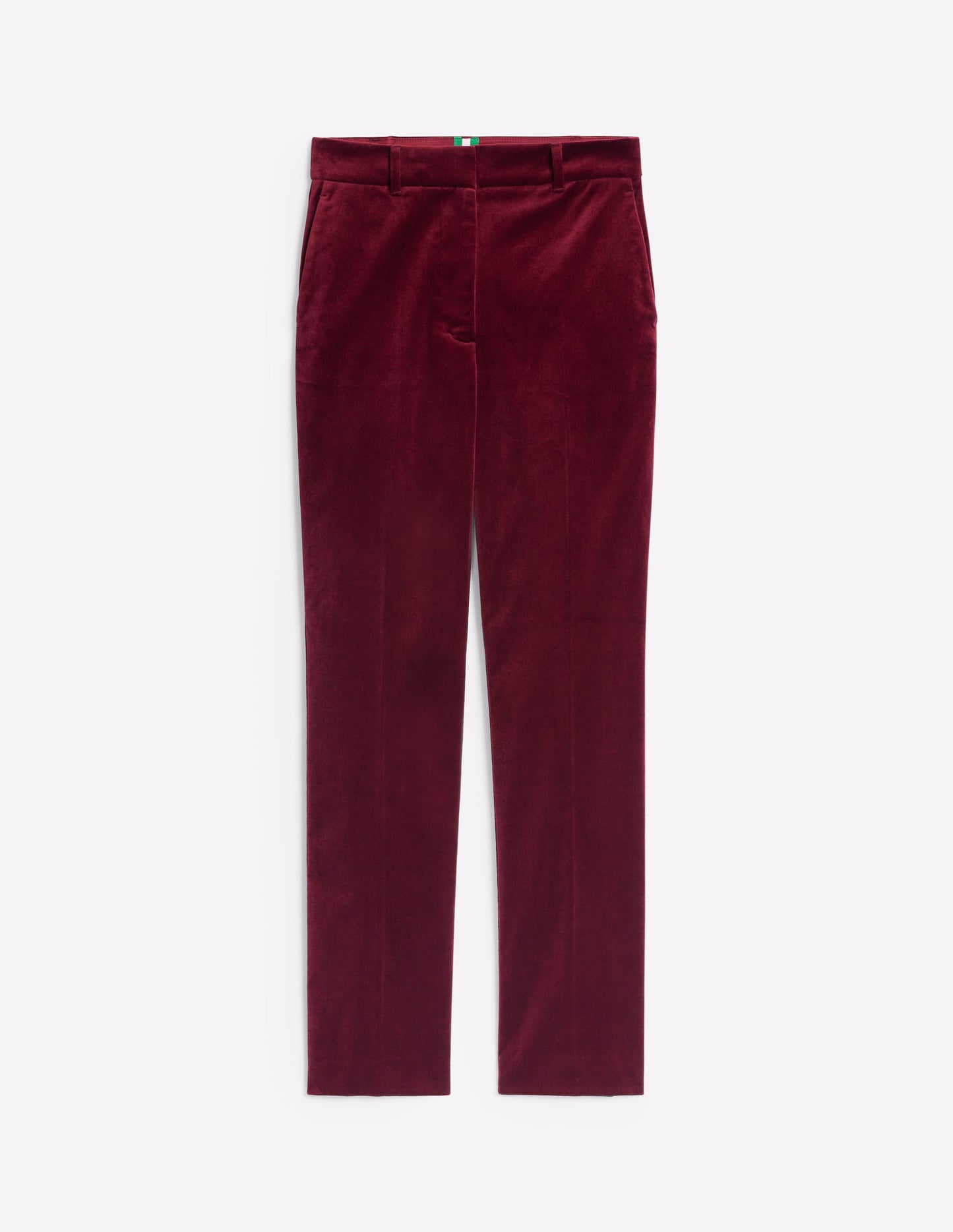 Kew Velvet Pants-Cabernet