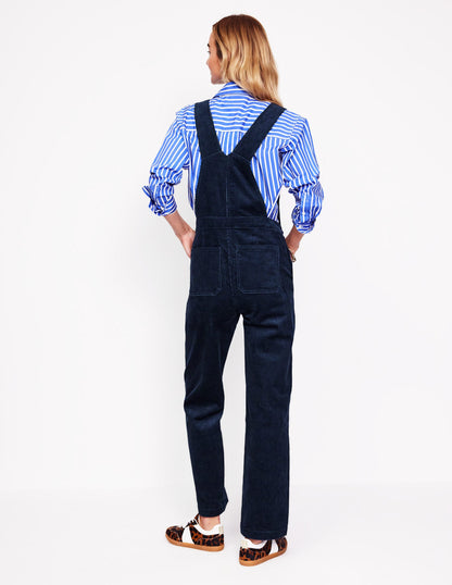 Cord Dungarees-Navy