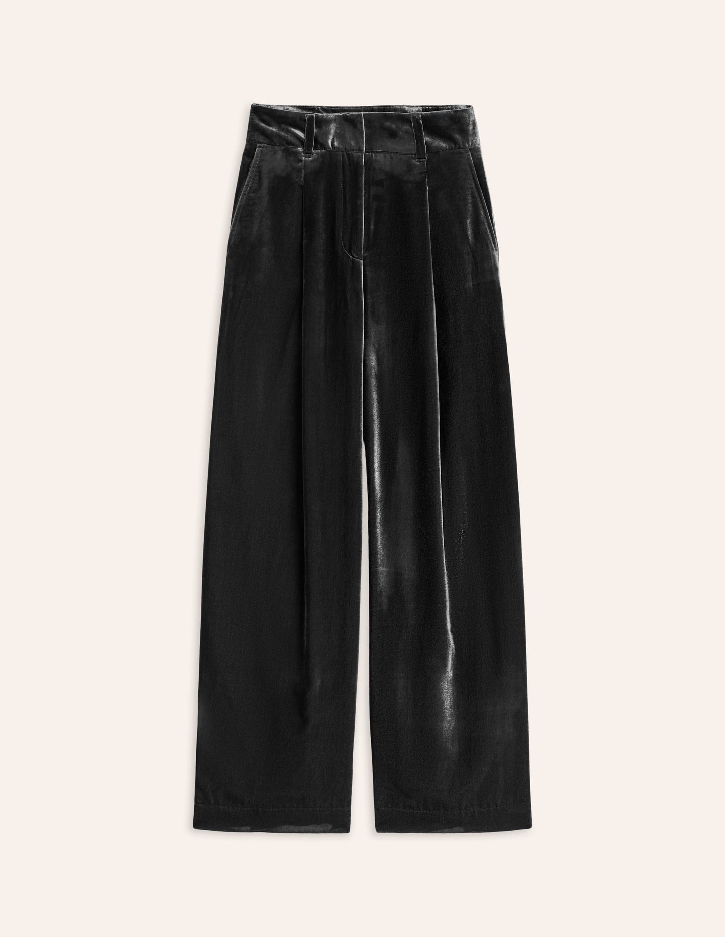 Chiswick Velvet Pants-Black