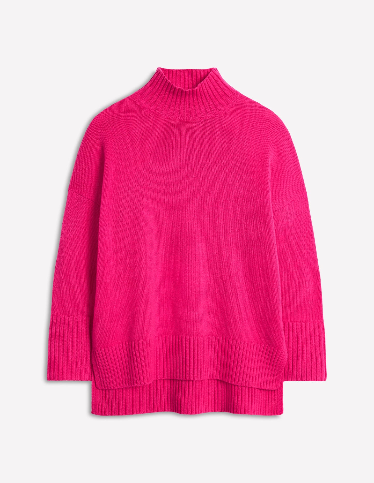 Jessica Oversized Sweater-Bright Pink