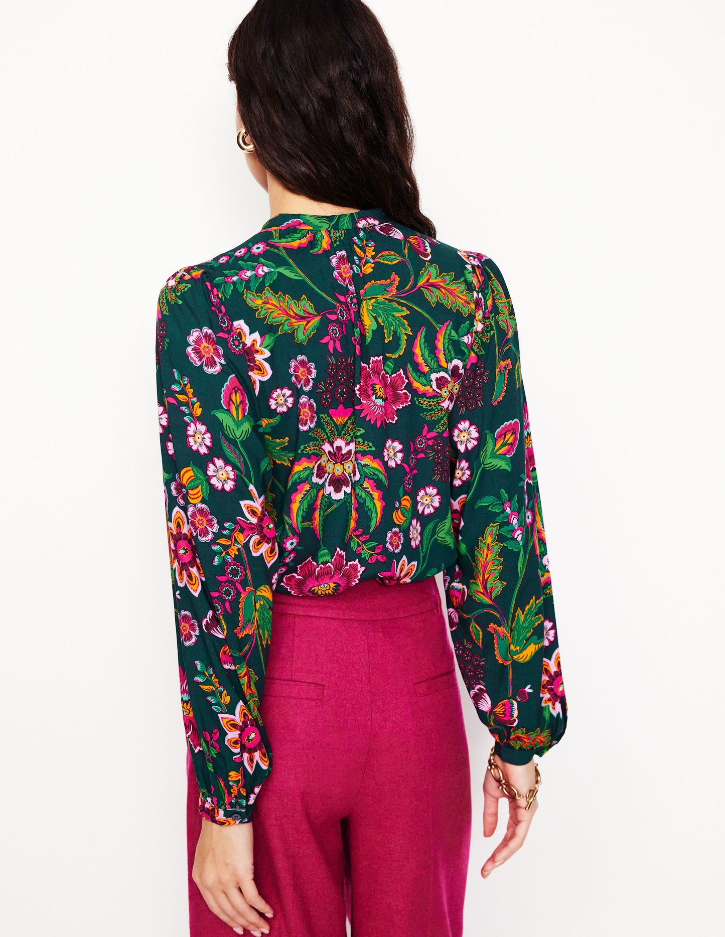 Theodora Blouse-Multi, Blossom Flourish