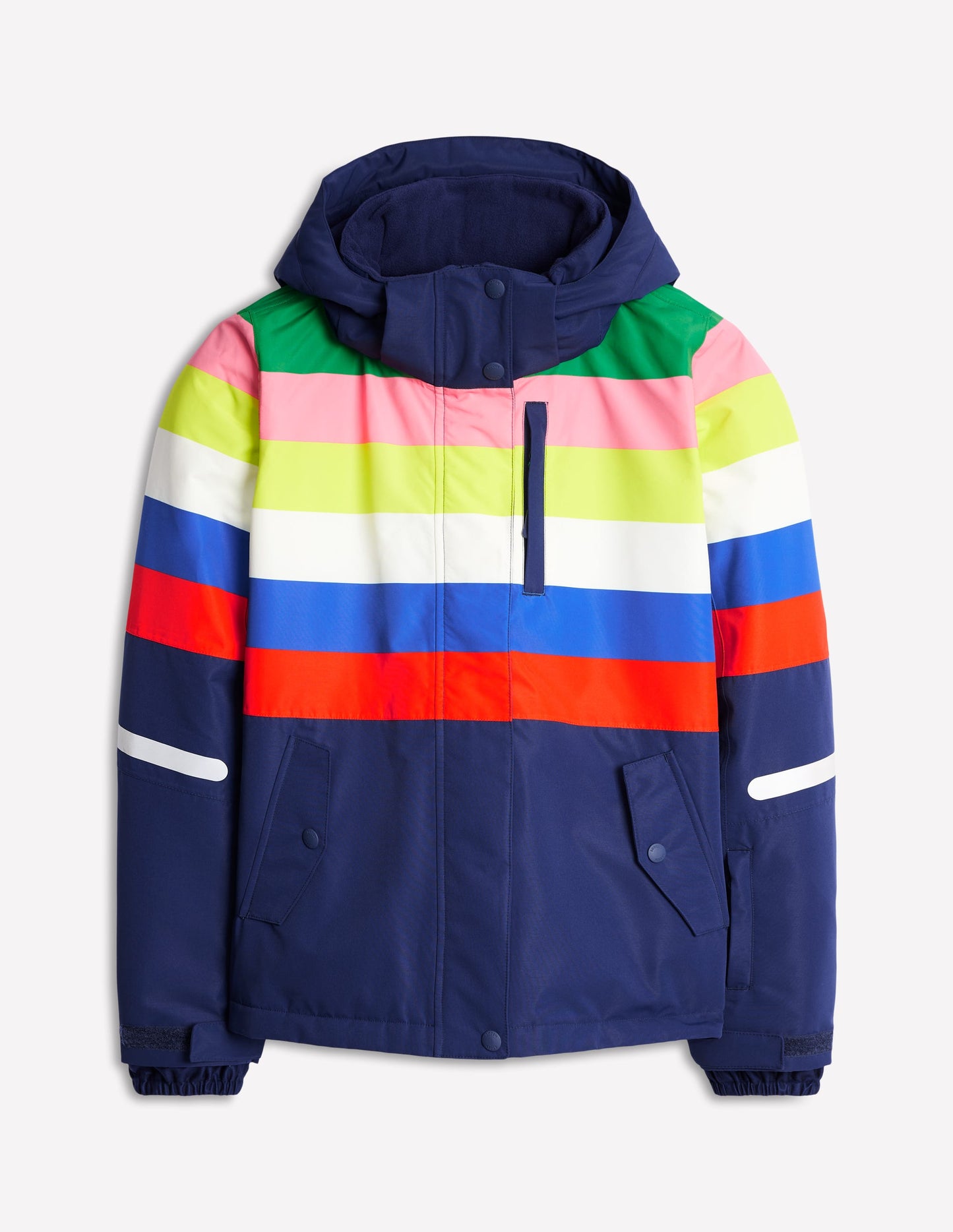 Ski Jacket-Rainbow Stripe