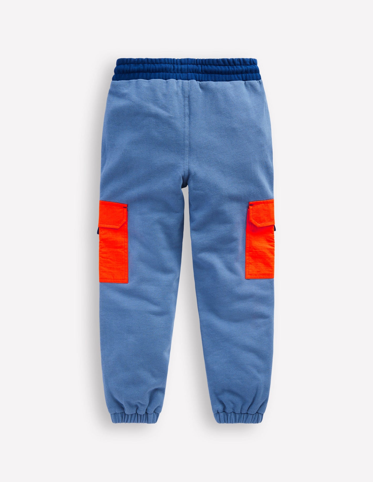 Ripstop Cargo Joggers-Robot Blue