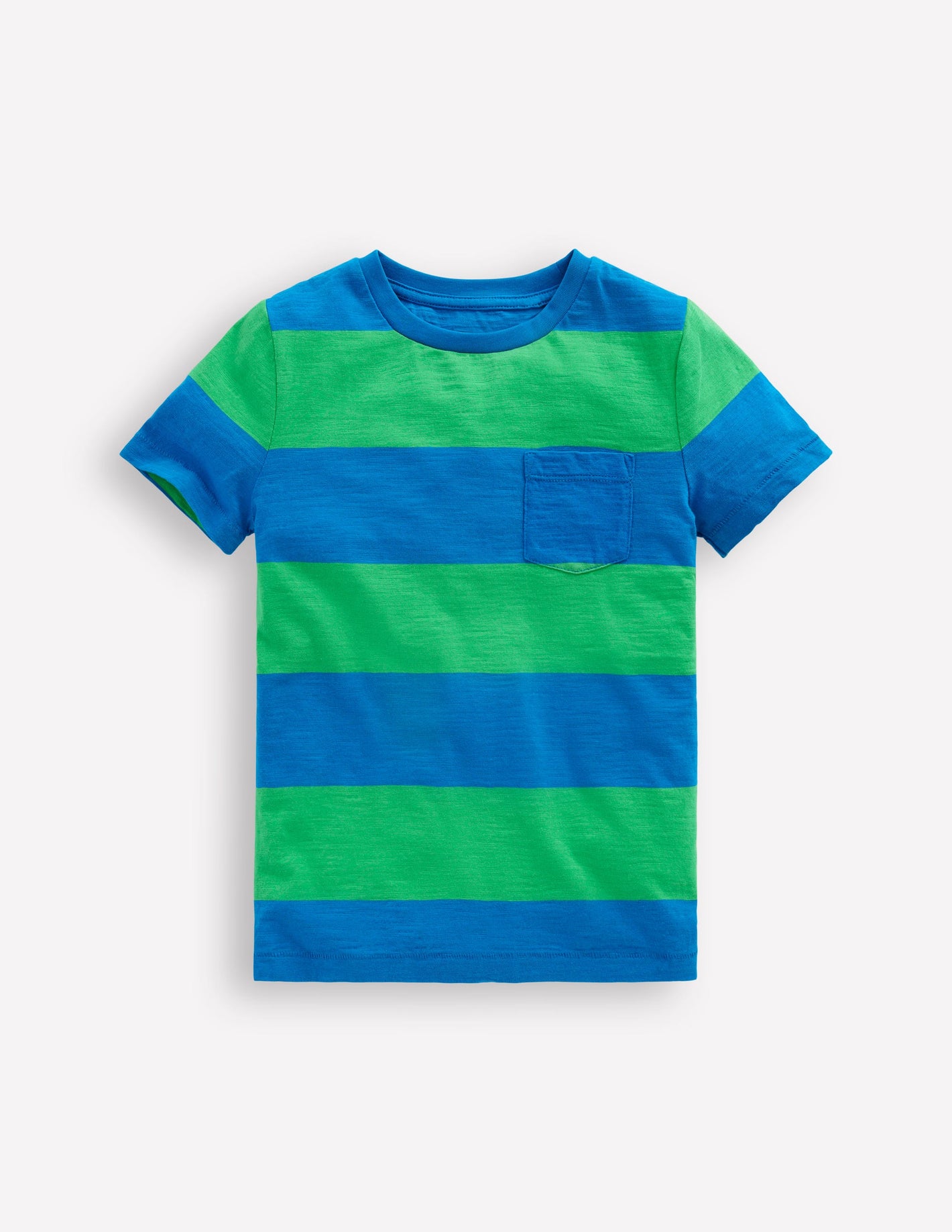 Everyday Short Sleeve T-Shirt-Sapling Green / Starboard Blue