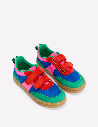 Colourblock Low Tops-Multi