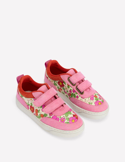 Colourblock Low Tops-Apple Blossom