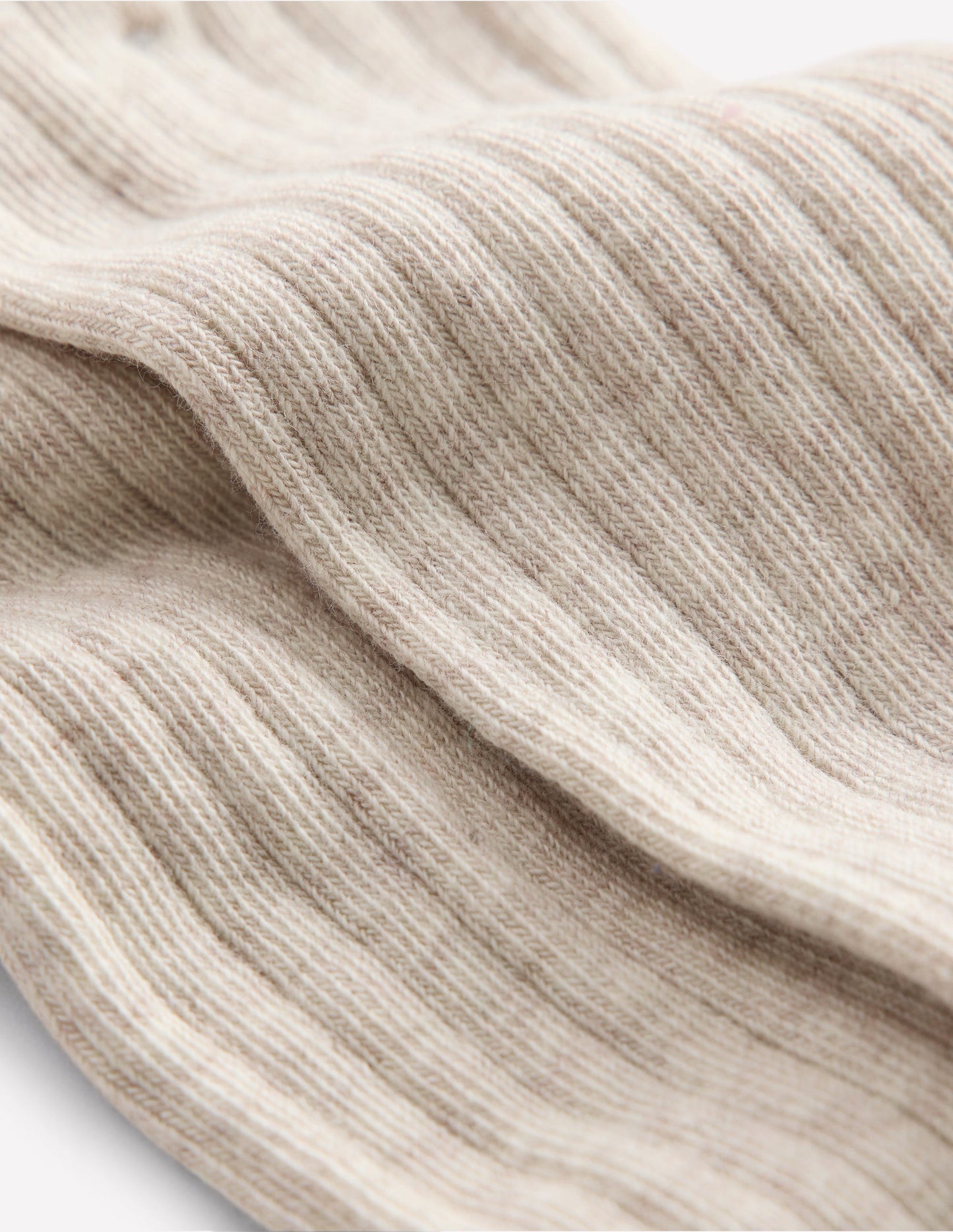 Baby Ribbed Tights-Oatmeal