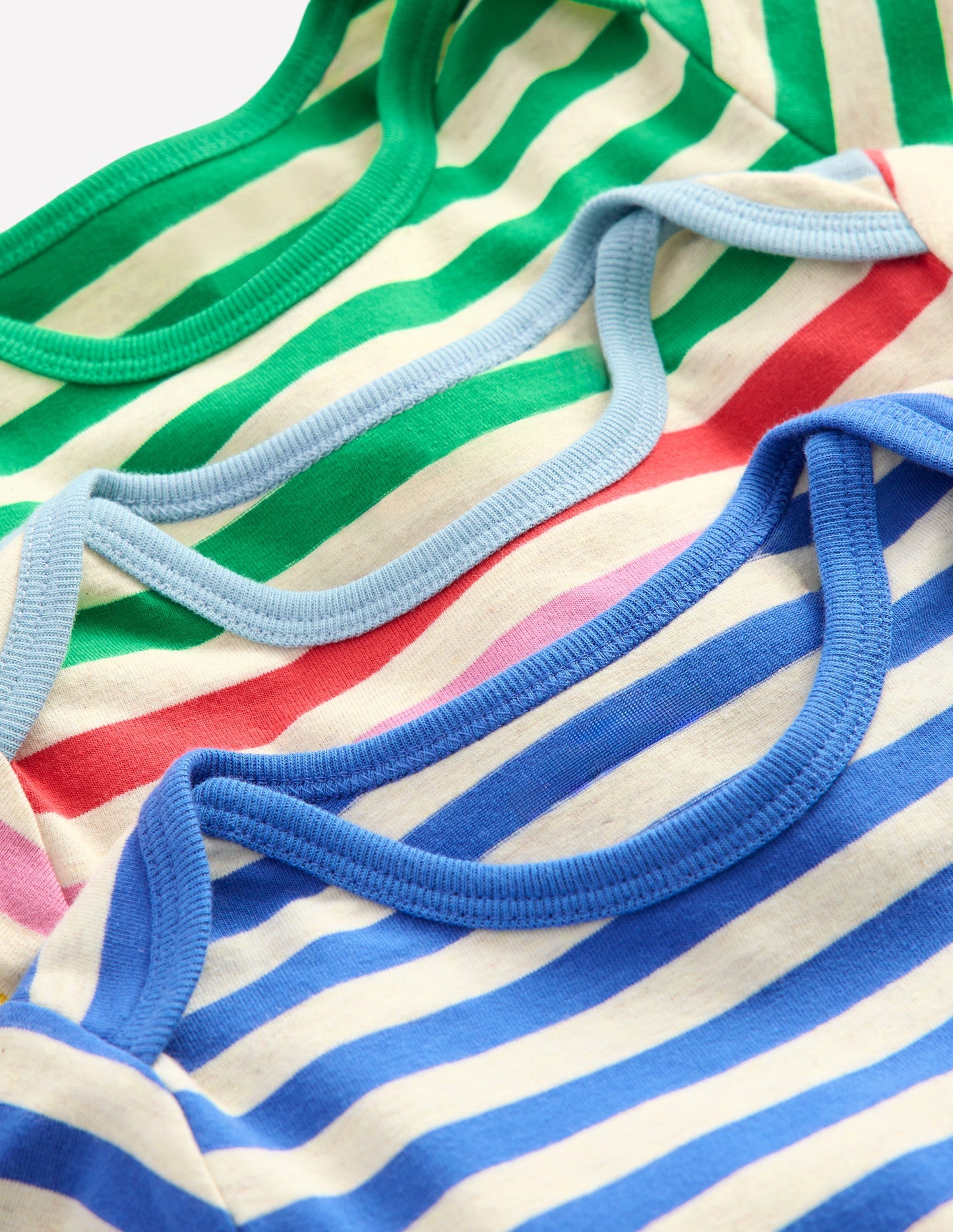 Striped 3 Pack Bodies-Oatmeal Multi Stripe