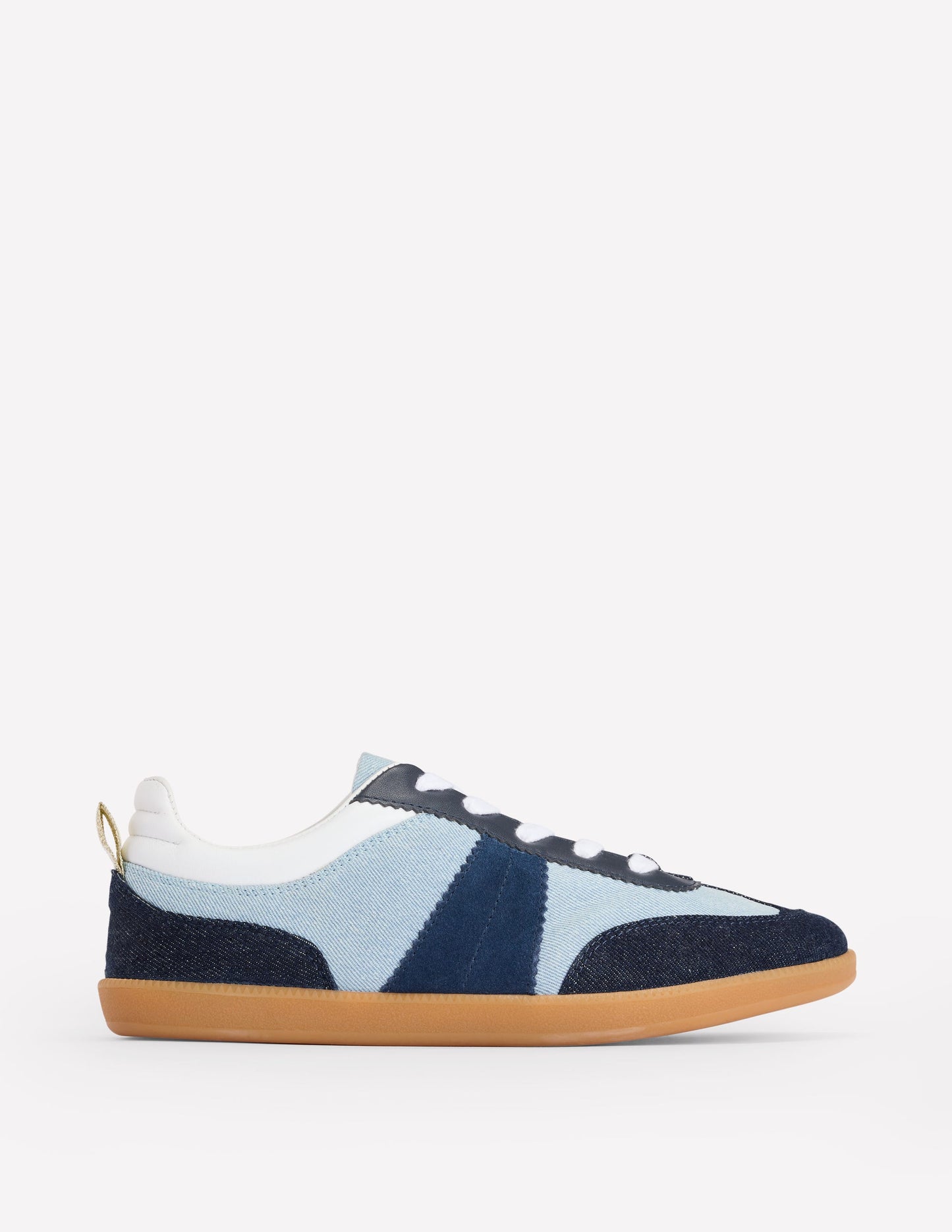 Erin Retro Tennis Sneakers-Denim