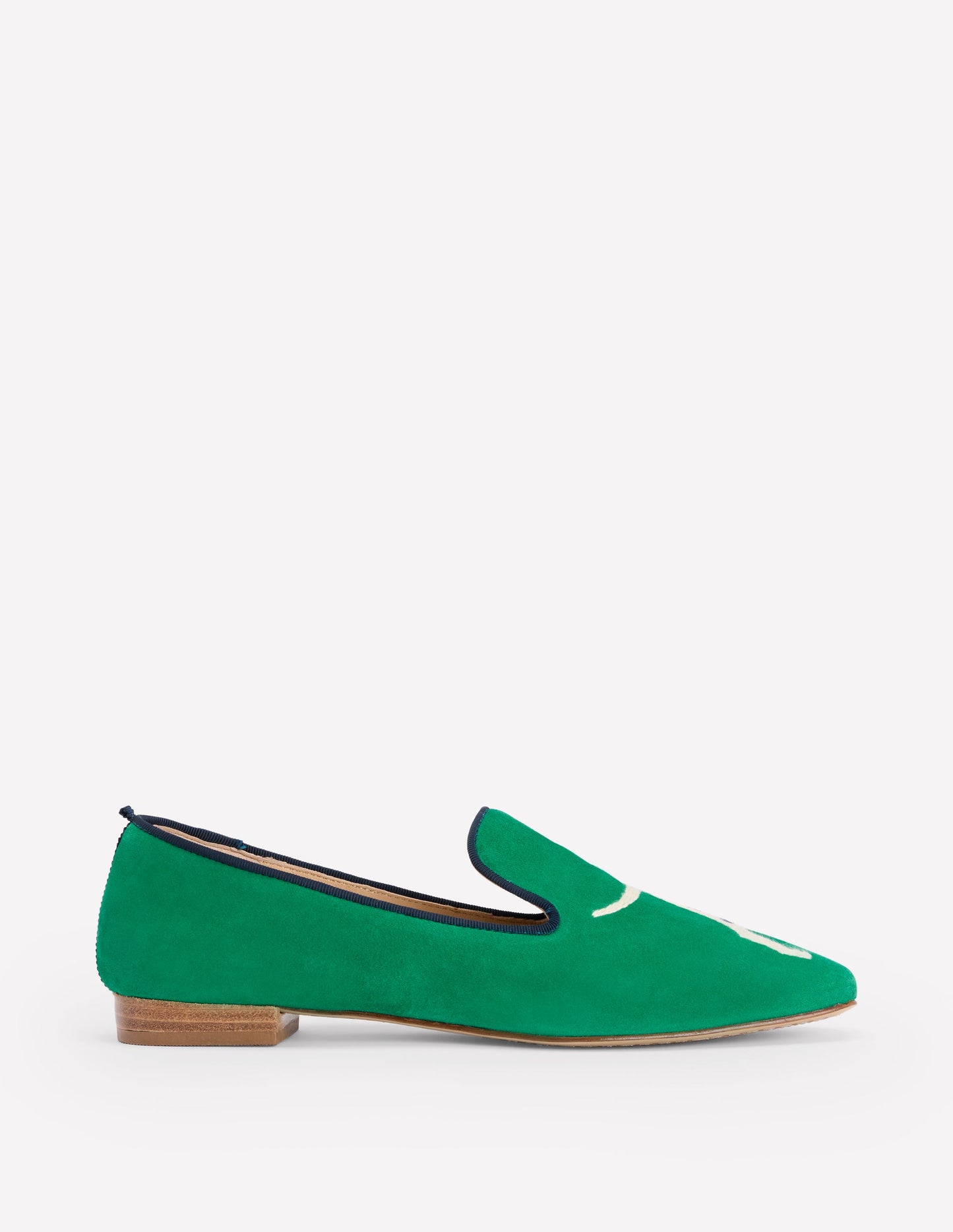 Slipper Cut Loafer-Rich Emerald, Dog