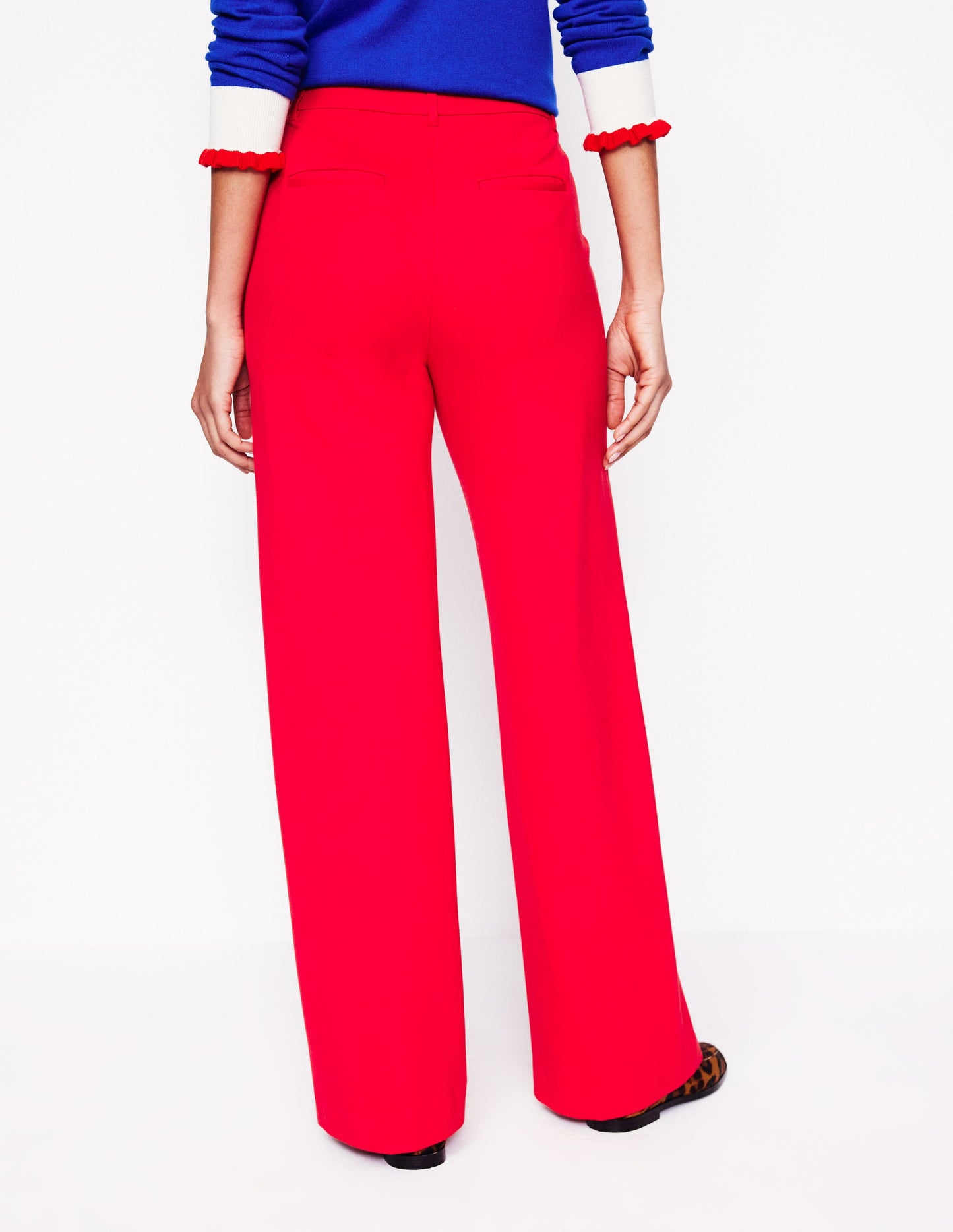 Westbourne Ponte Trousers-Hot Pepper