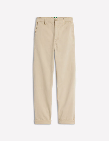 Barnsbury Chino Pants-Oatmeal