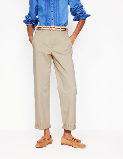 Barnsbury Chino Pants-Oatmeal